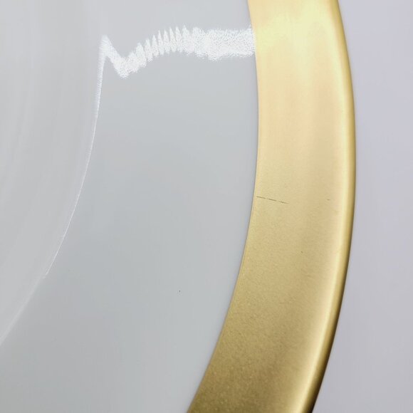 Wedgwood Satine Gold Oval Dish Platter Tray 14 Inch NWT - Picture 4 of 9